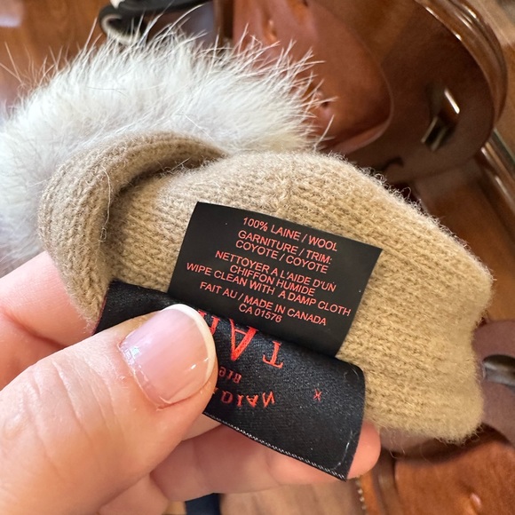 Canadian Hat 1918 100% wool hat with pompom - Picture 4 of 4